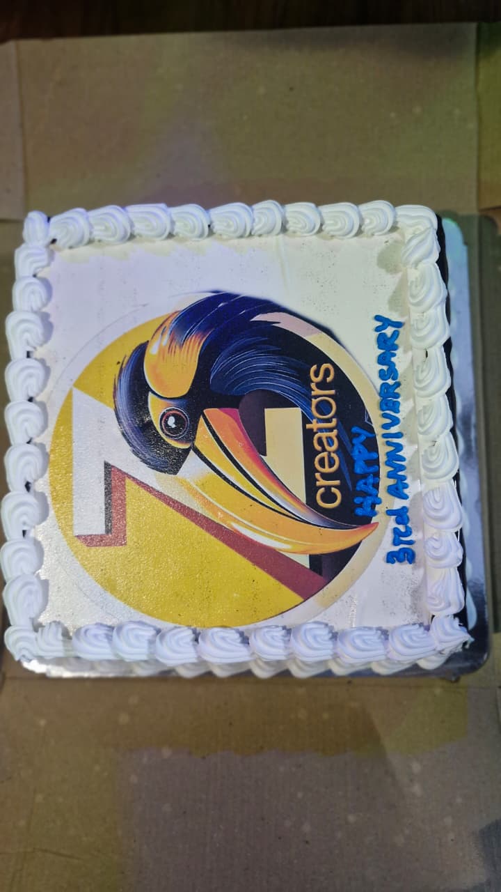 3rd Anniversary cake