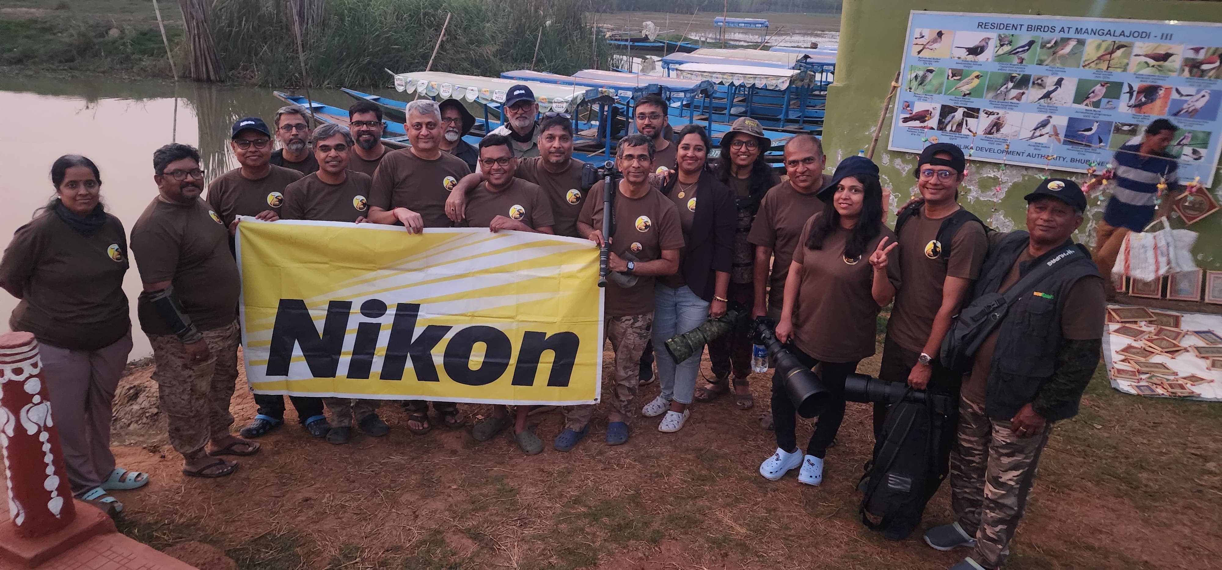 Mangalajodi trip group 2